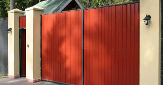 Купить ворота из профнастила Узловая, цена от 4063 руб.